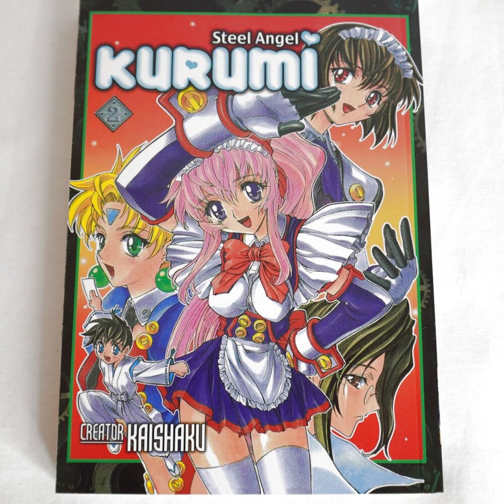3/$20 - Steel Angel Kurumi Manga Vol 2